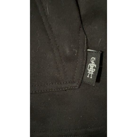 Saga Outerwear Black Hoodie Mens Small Pullover Short Sleeve Sweater - Picture 2 of 5